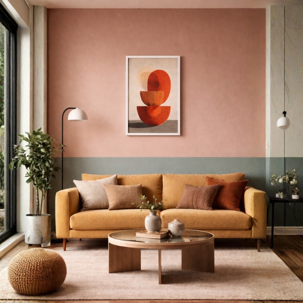 Abstract Geometric Balance Wall Art Frame (SICR00108) - Image 2