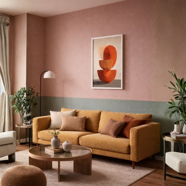 Abstract Geometric Balance Wall Art Frame (SICR00108) - Image 3