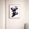 black-white-abstract-floral-laminated-wall-frame