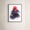 crimson-peak-mountain-mist-laminated-wall-art-frame