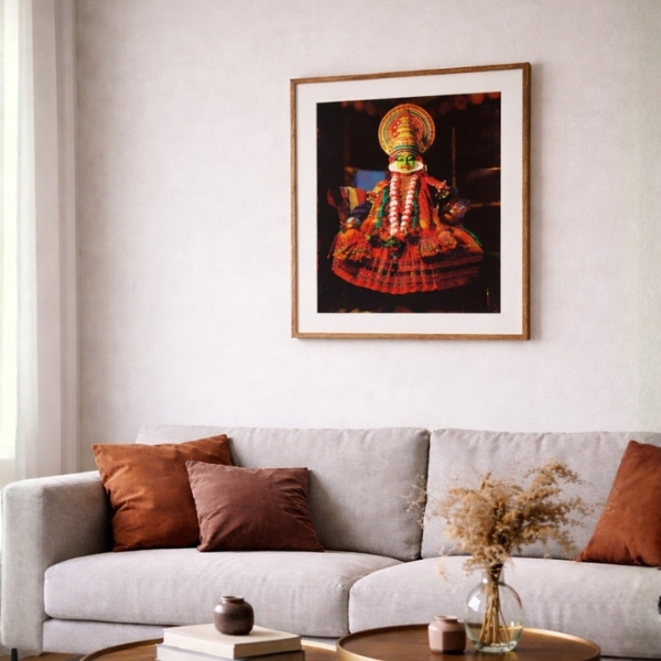 Kathakali Traditional Art Laminated Frame (SICR00154) - Image 3