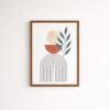 minimalist-abstract-botanical-arch-wall-art-frame