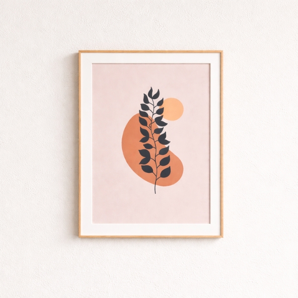minimalist-botanical-abstract-framed-wall-art