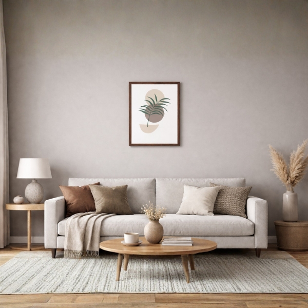 Minimalist Botanical Palm Wall Frame (SICR00172) - Image 2