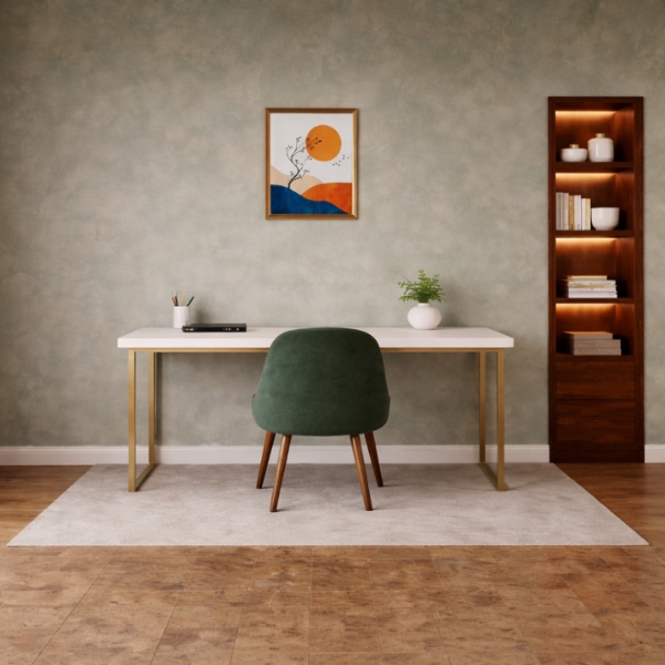 Minimalist Sunset Landscape Framed Wall Art (SICR00180) - Image 3