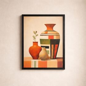 modern-geometric-vase-wall-art-laminated-frame