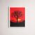 sunset-silhouette-tree-laminated-wall-art-frame