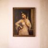 vintage-indian-woman-classic-art-laminated-frame